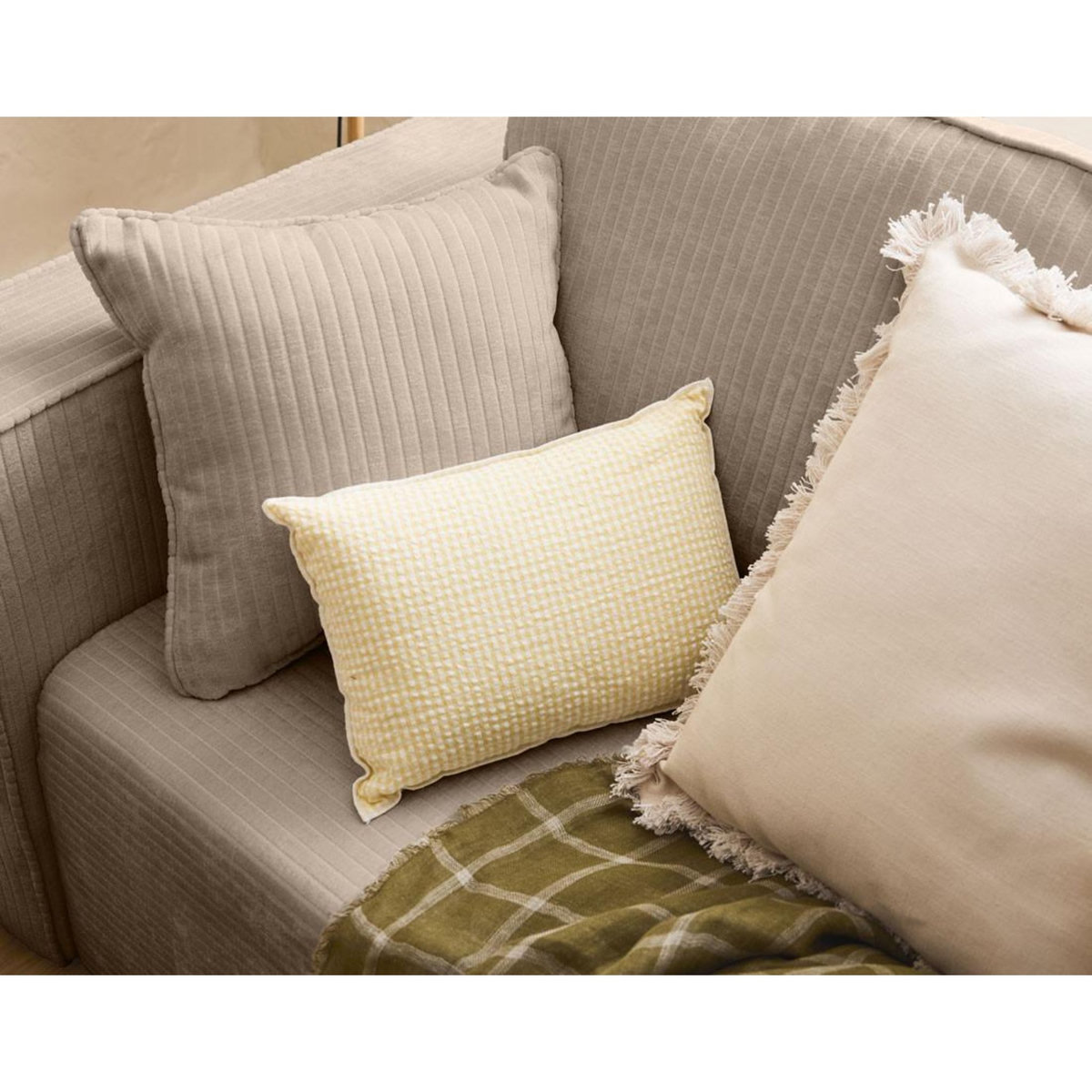 BEST MOBILIER Topaze - canapé 3 places - convertible avec coffre - en velours côtelé plat