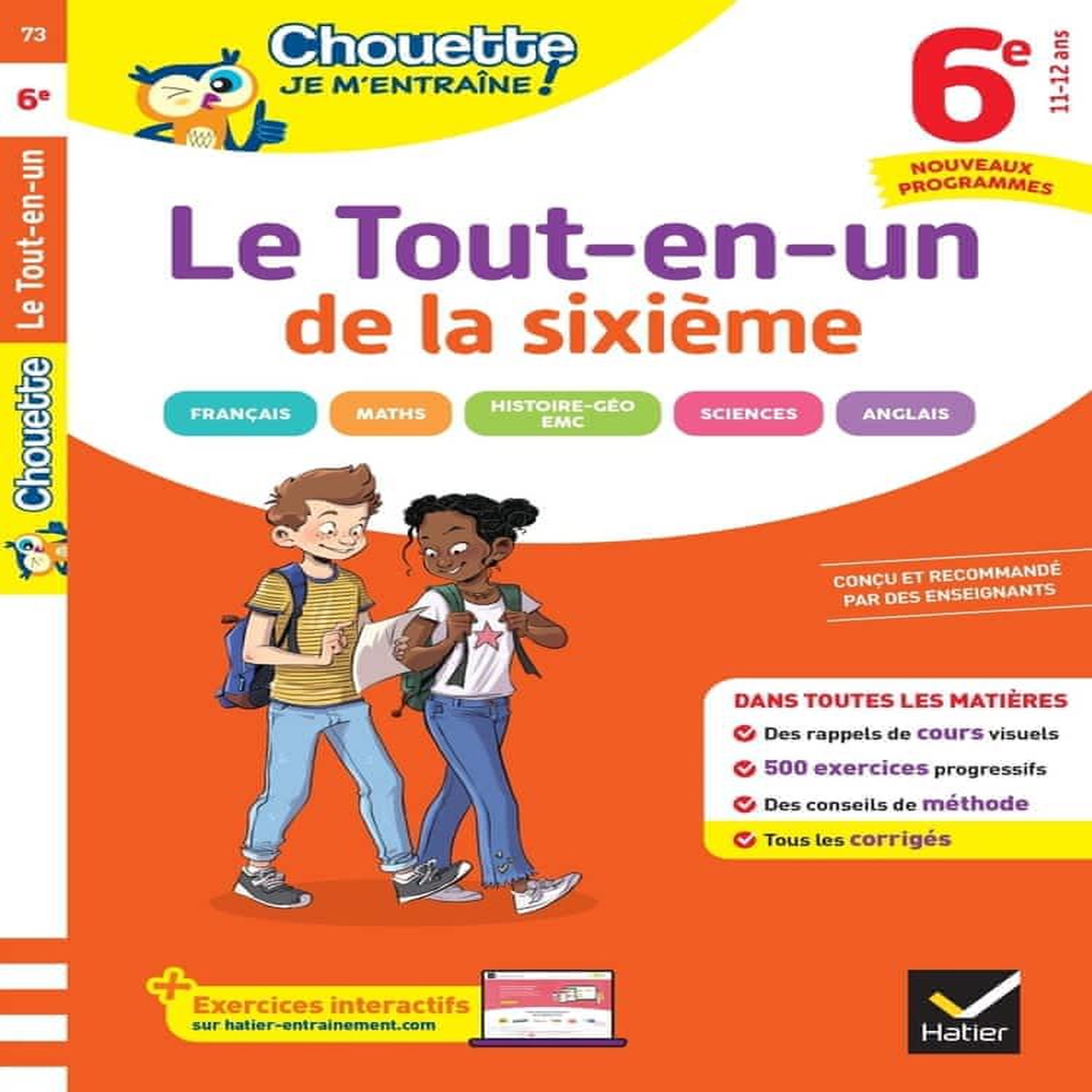 LE TOUT-EN-UN DE LA SIXIEME, Bonnefond Gérard