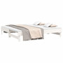 Voir la diapositive 3 : VIDAXL Lit coulissant sans matelas blanc 2x(90x190) cm