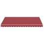 Voir la diapositive 3 : VIDAXL Tissu de remplacement pour auvent Bordeaux rouge 3,5x2,5 m