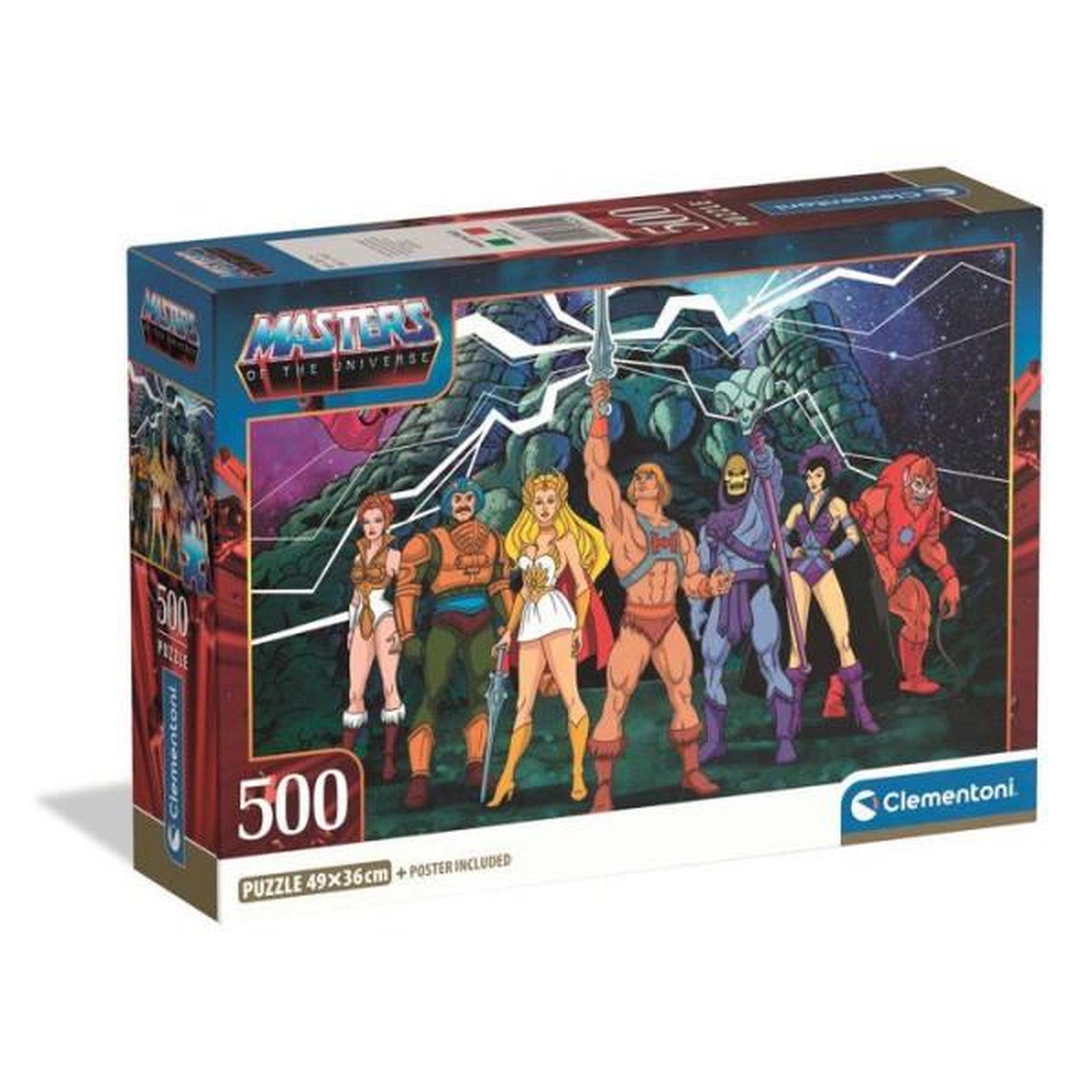 CLEMENTONI Puzzle 500 pieces - Masters of the Universe Movie