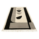 Paris Prix Tapis Déco  Tokyo  198x302cm Blanc & Noir