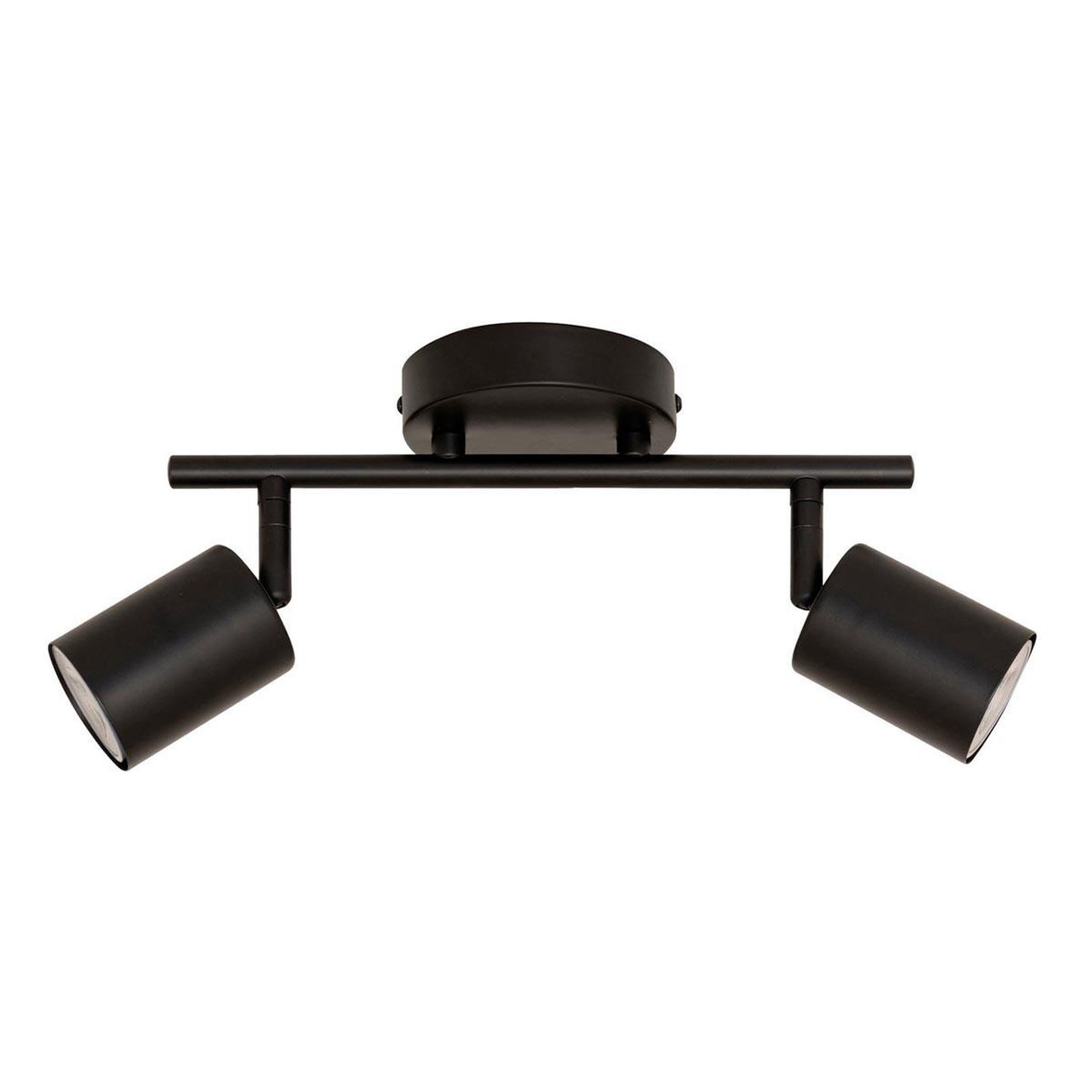 ATMOSPHERA Applique murale 2 spots orientables  vico  16cm noir