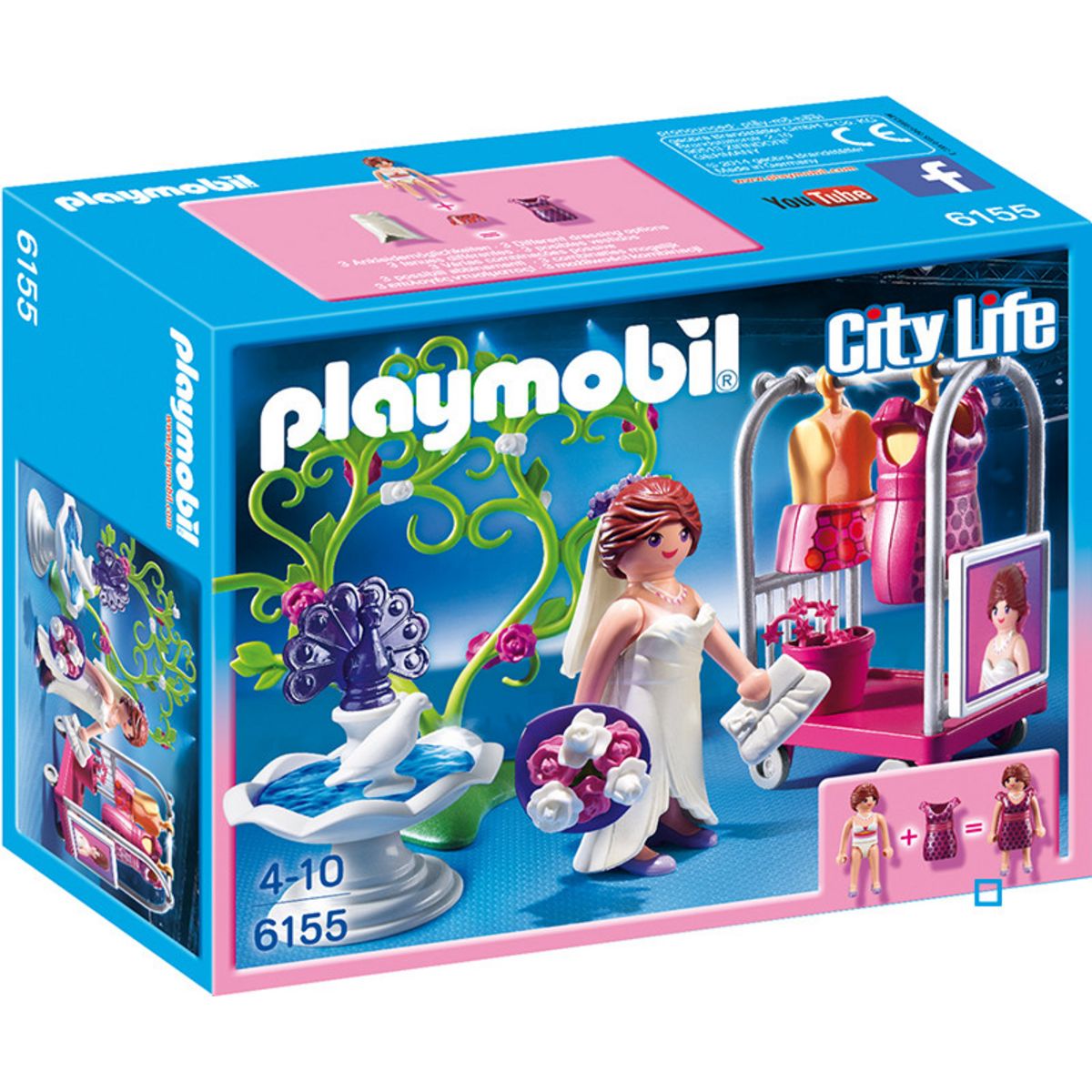 PLAYMOBIL 6155 Top modèle avec tenue de mariée