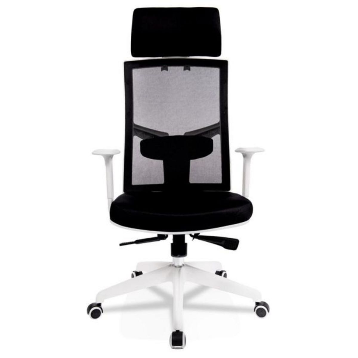 Paris Prix Fauteuil de Bureau Design  Luky  119cm Noir & Blanc