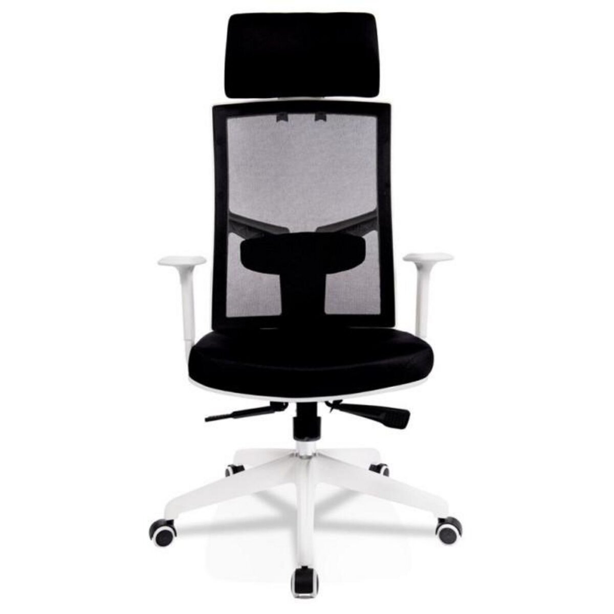 Paris Prix Fauteuil de Bureau Design  Luky  119cm Noir & Blanc