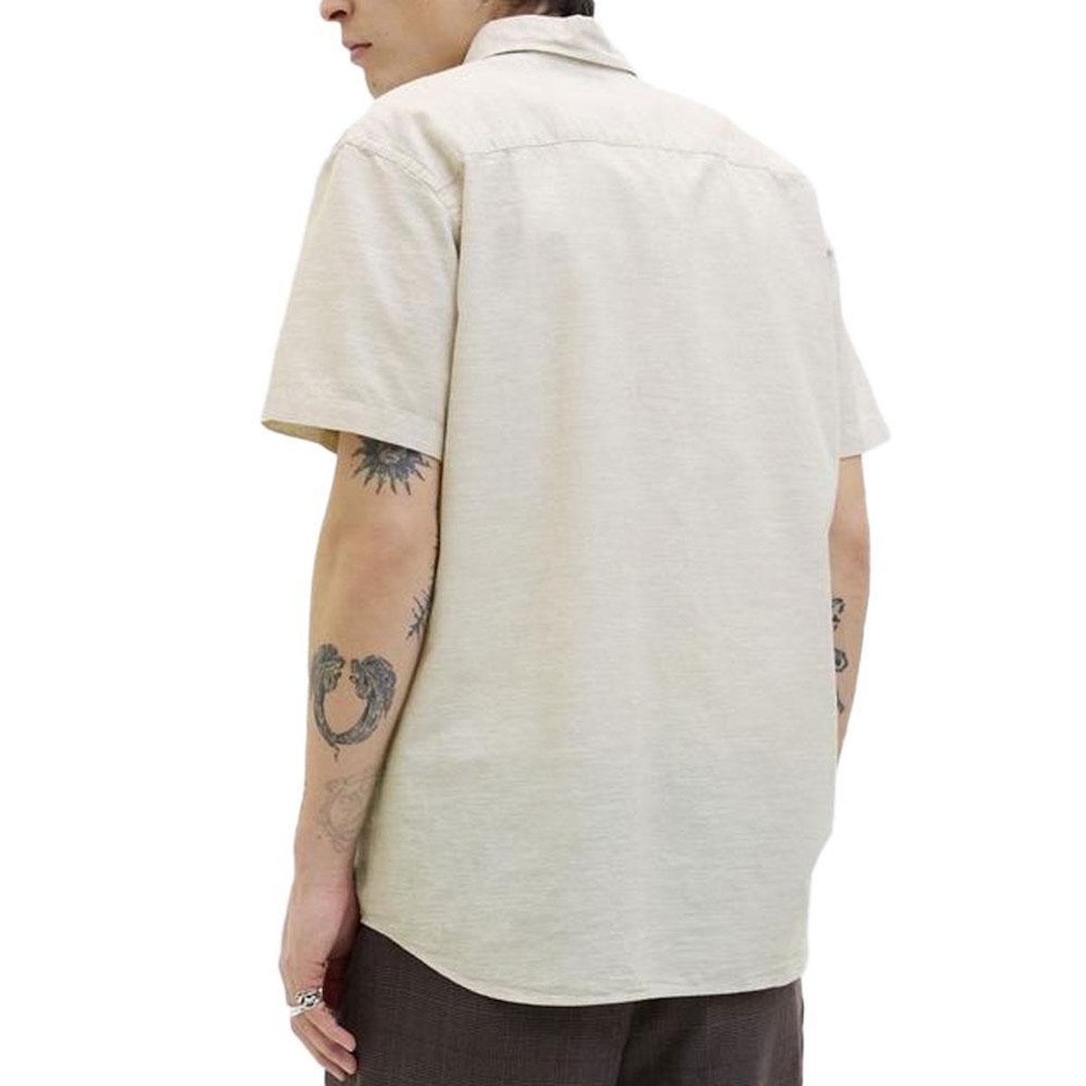 Jack & Jones Chemise Beige Homme Jack & Jones Summer0