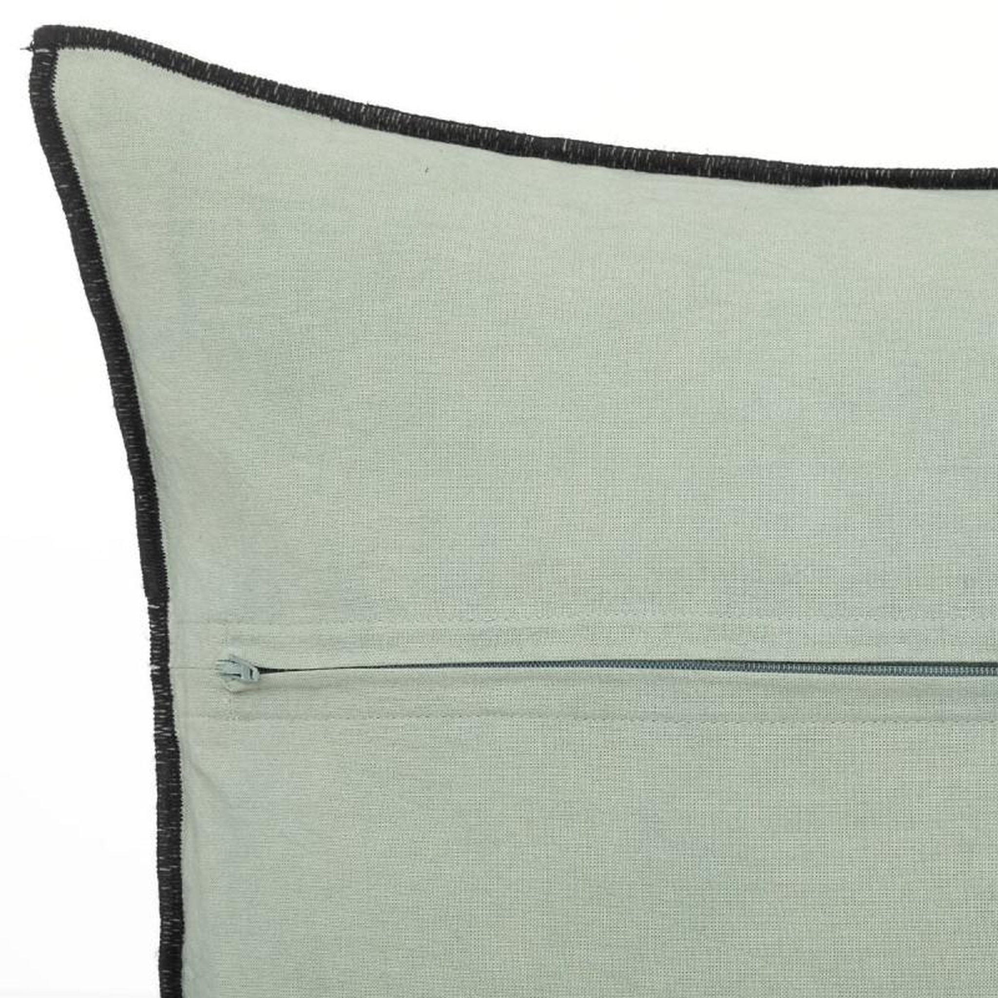 Voir la diapositive 2 : ATMOSPHERA Coussin Coton et Lin déhoussable  Linah  45 x 45 cm  Atmosphera