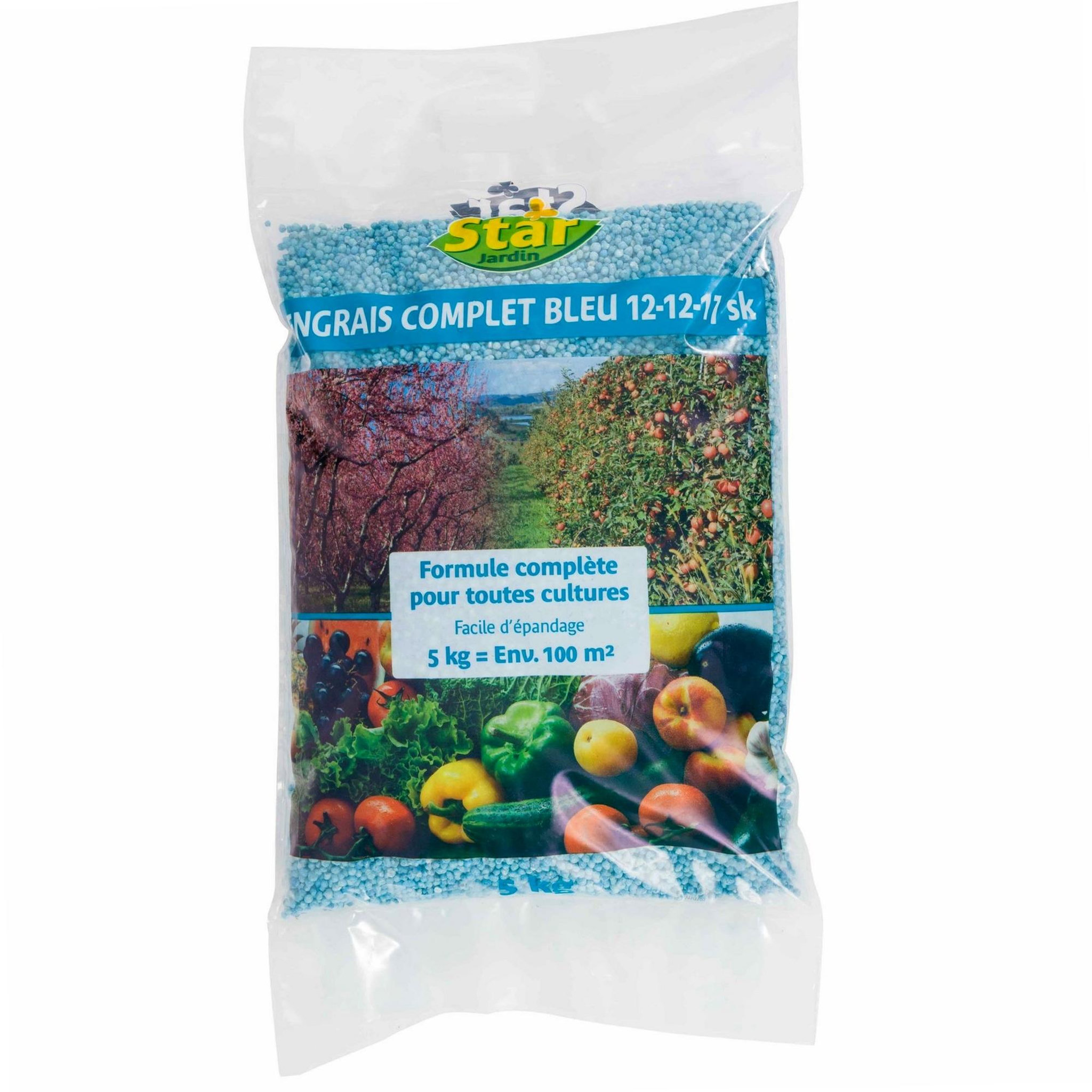Star jardin Engrais complet bleu pour culture 5kg