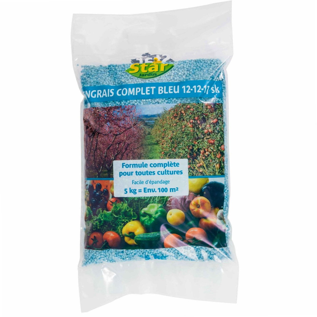 Star jardin Engrais complet bleu pour culture 5kg