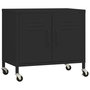 Voir la diapositive 2 : VIDAXL Armoire de rangement Noir 60x35x56 cm Acier