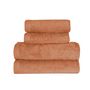 Voir la diapositive 3 : Sensei Maison Ensemble de bain 4 pièces 500 g/m² STUDIO (2 draps de bain + 2 serviettes de toilette)