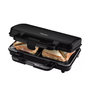 Voir la diapositive 2 : Bestron Appareil à croque monsieur 900w noir - ASM90XLZ