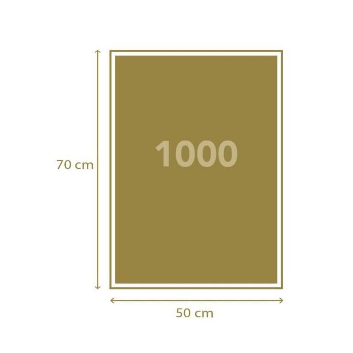 CLEMENTONI Puzzle Clementoni 1000 pièces Compact 70 x 50 cm