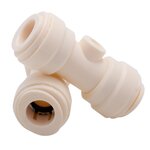 Jardibric Lot de 2 Raccords brumisateur droit avec sortie buse