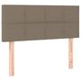 Voir la diapositive 4 : VIDAXL Tete de lit a LED Taupe 90x5x78/88 cm Tissu