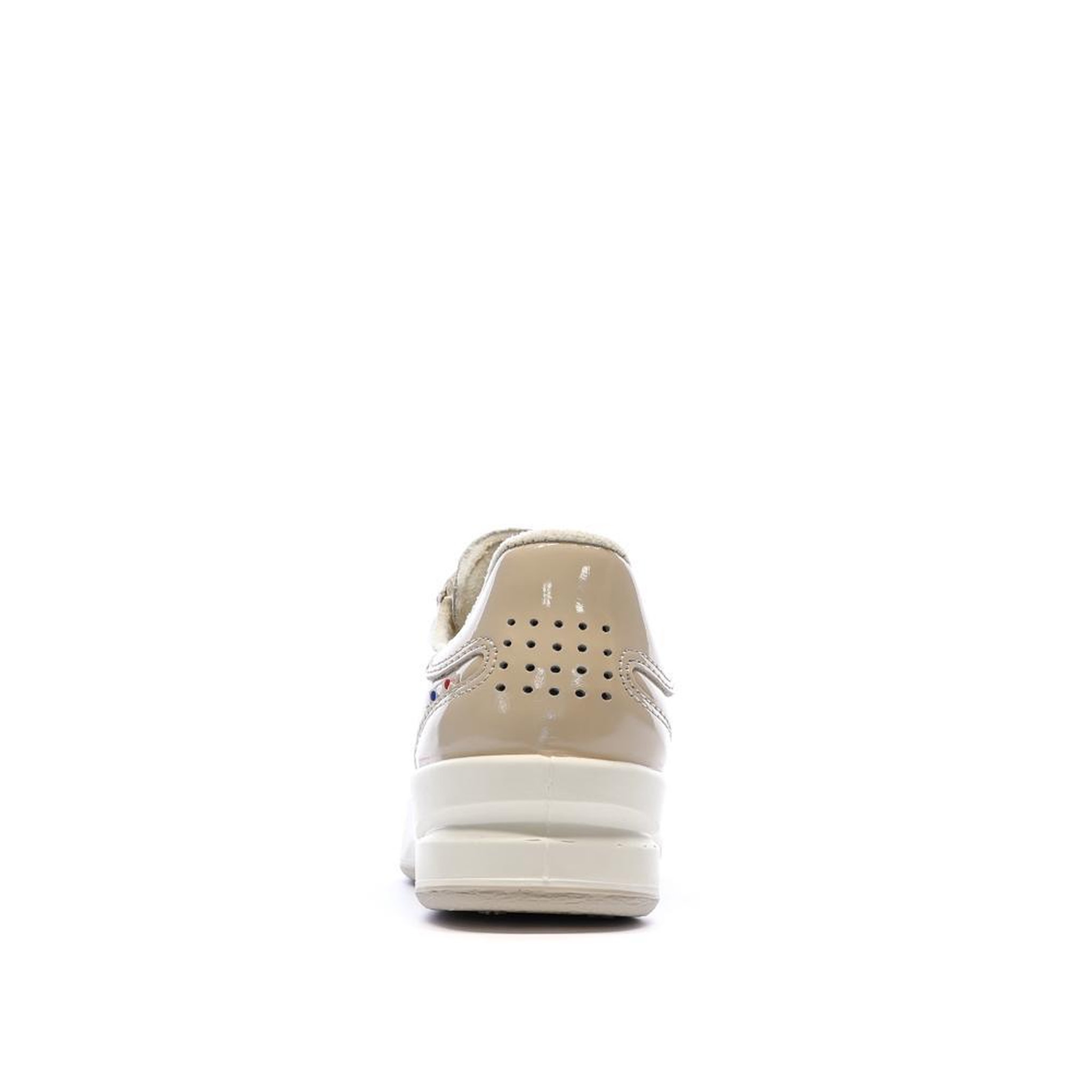Voir la diapositive 3 : TBS Baskets Beige Femme TBS Tennis Verni Greta