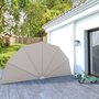 Voir la diapositive 1 : VIDAXL Auvent lateral pliable de terrasse Creme 200 cm