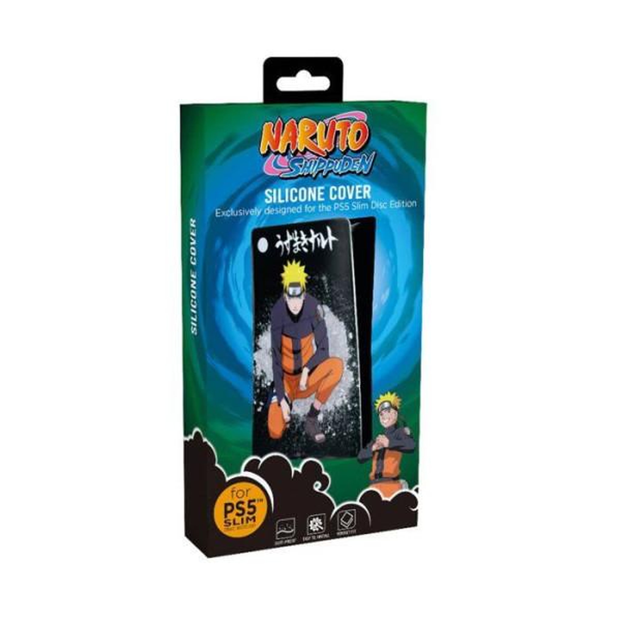 Voir la diapositive 2 : Konix Silicone Cover Pour Playstation 5 Slim - Naruto-Accessoire-PS5