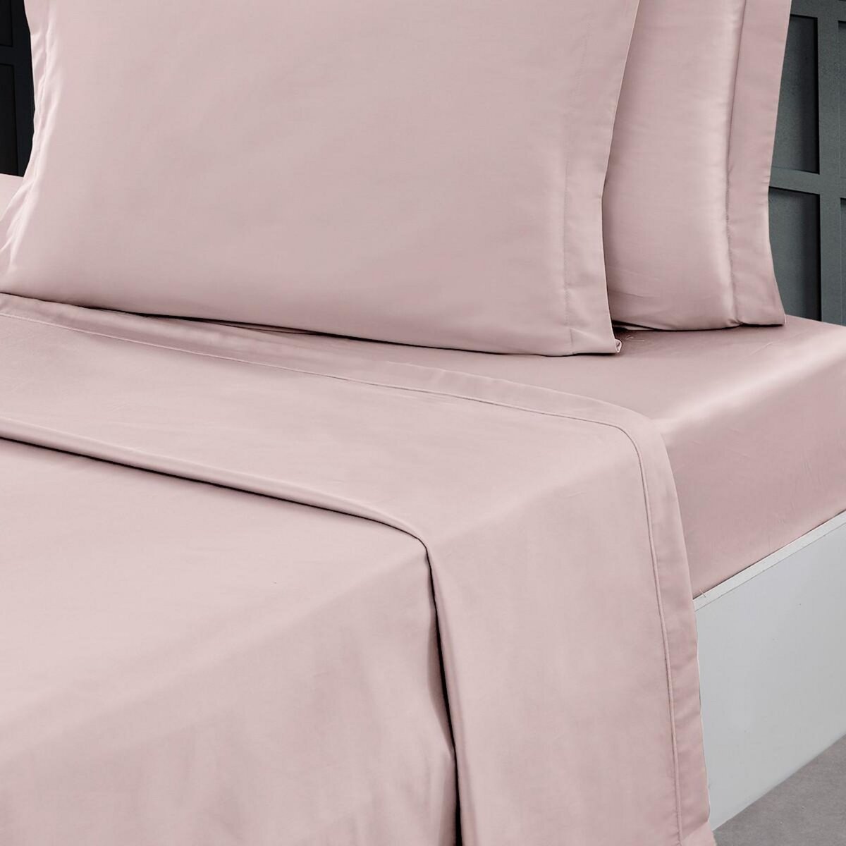 Sensei Maison Drap plat en percale de coton SOFT PERCALE