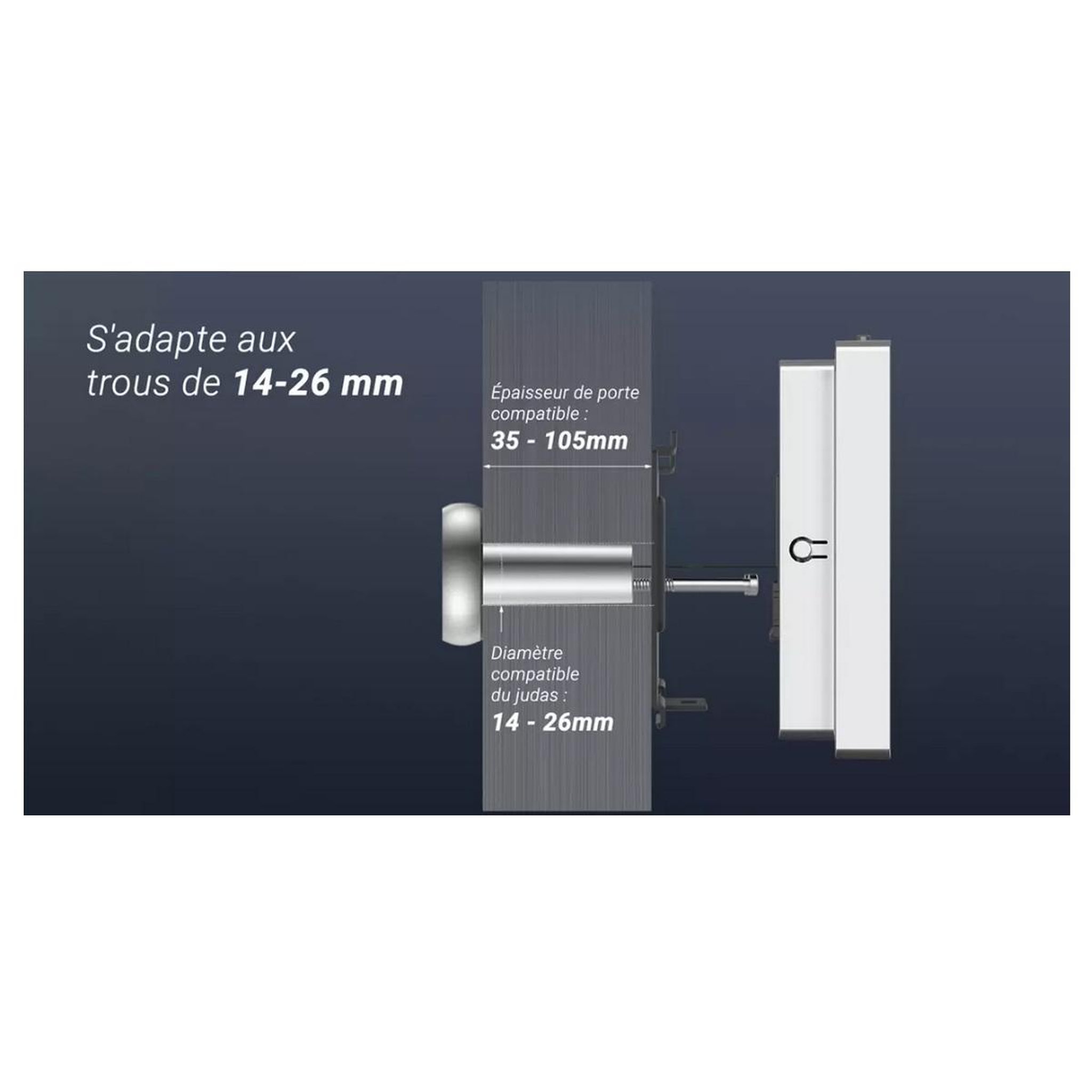 Voir la diapositive 6 : EZVIZ Judas connecté hp2 silver 1080p