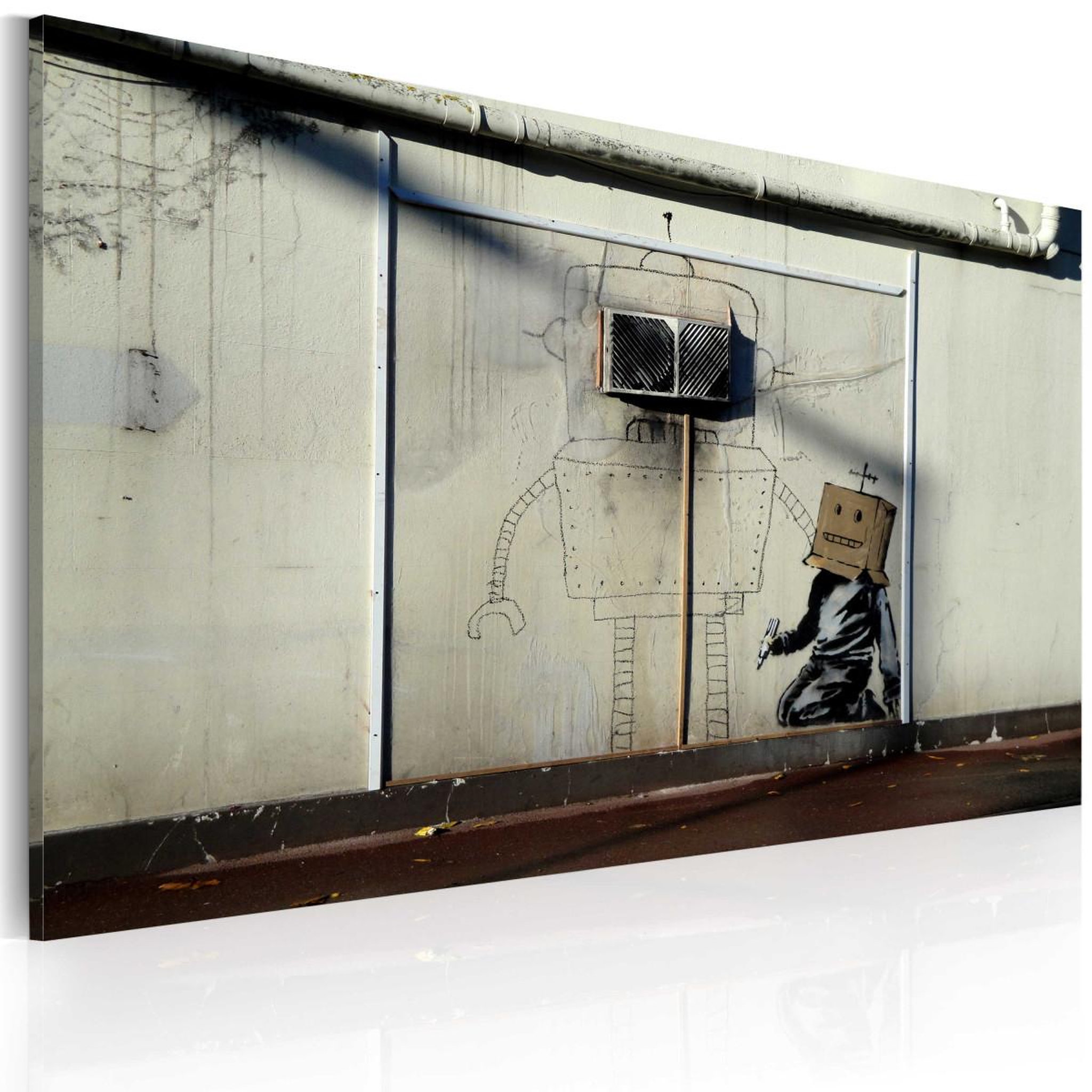 Paris Prix Tableau imprimé  robots - banksy  40x60cm