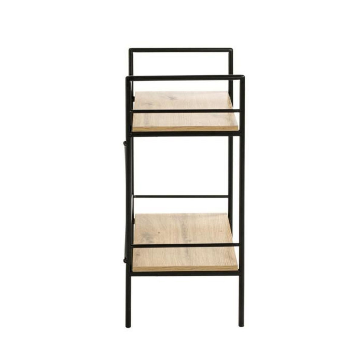 Paris Prix Table d'Appoint 2 Niveaux  Fidelo  62cm Chêne