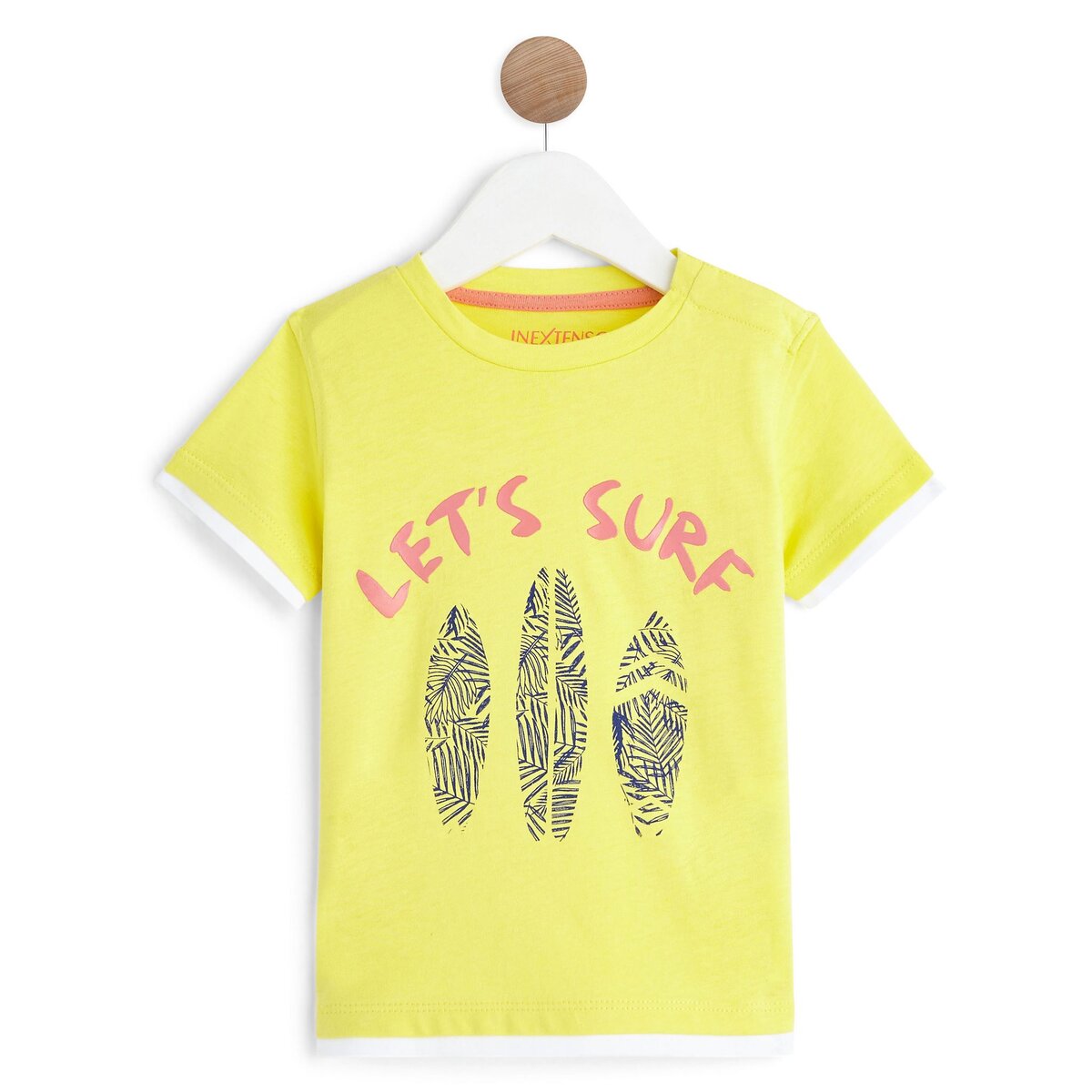 IN EXTENSO T-shirt manches courtes let's surf bébé garçon