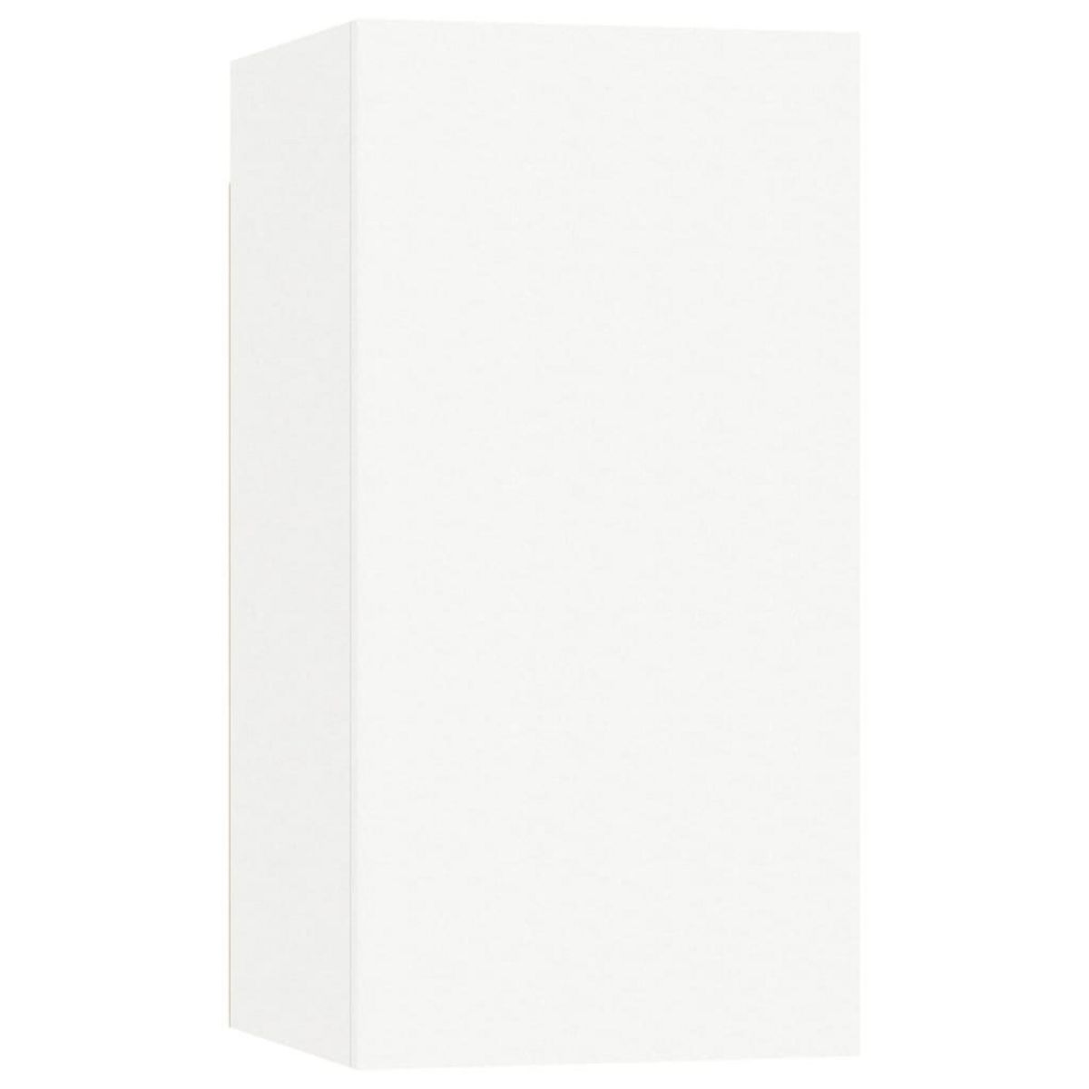 VIDAXL Ensemble de meubles TV 5 pcs Blanc Bois d'ingenierie