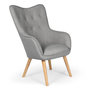 Voir la diapositive 1 : Paris Prix Fauteuil Scandinave  Aimee  67cm Gris Clair