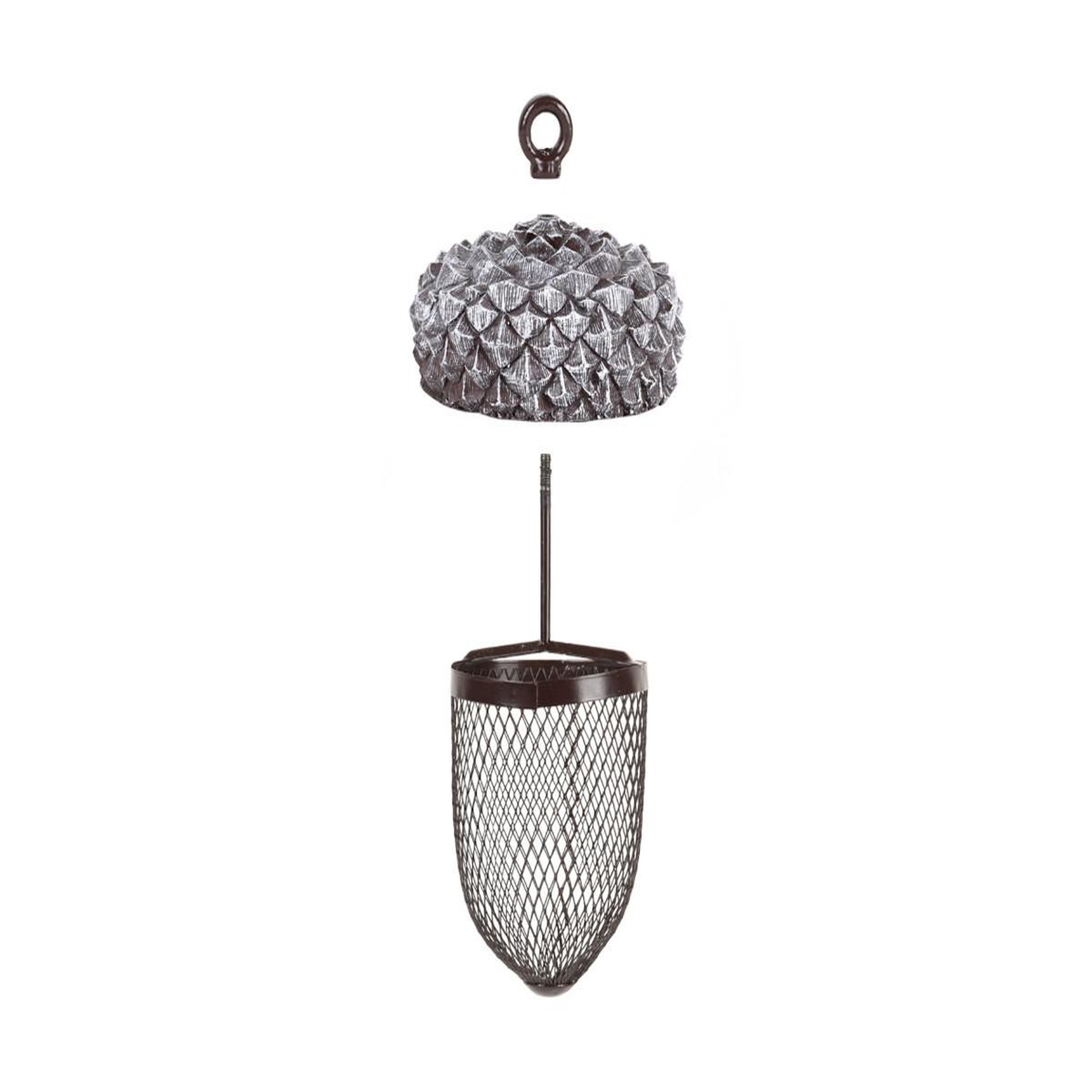 Voir la diapositive 4 : ESSCHERT DESIGN Mangeoire suspendue gland - esschert design