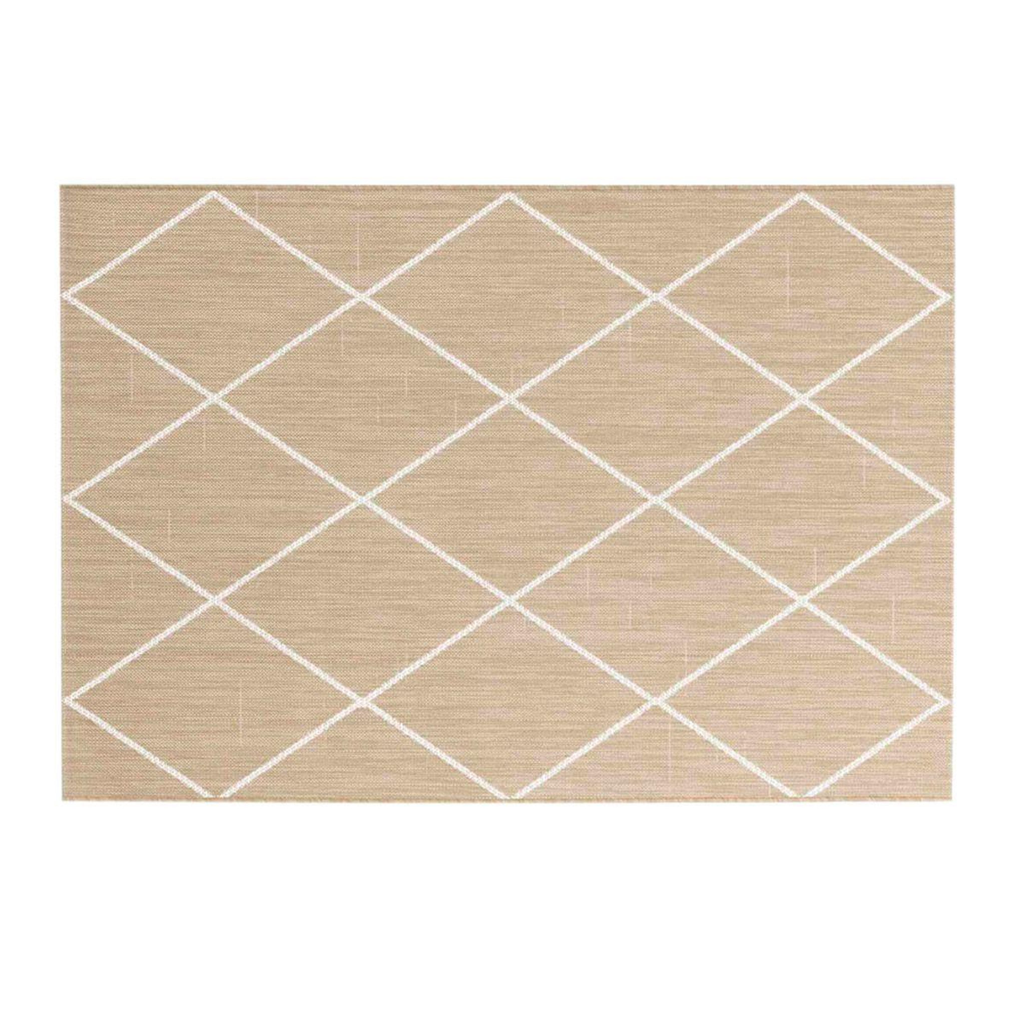 Douceur d'Intérieur Tapis déco  damira  120x170cm naturel