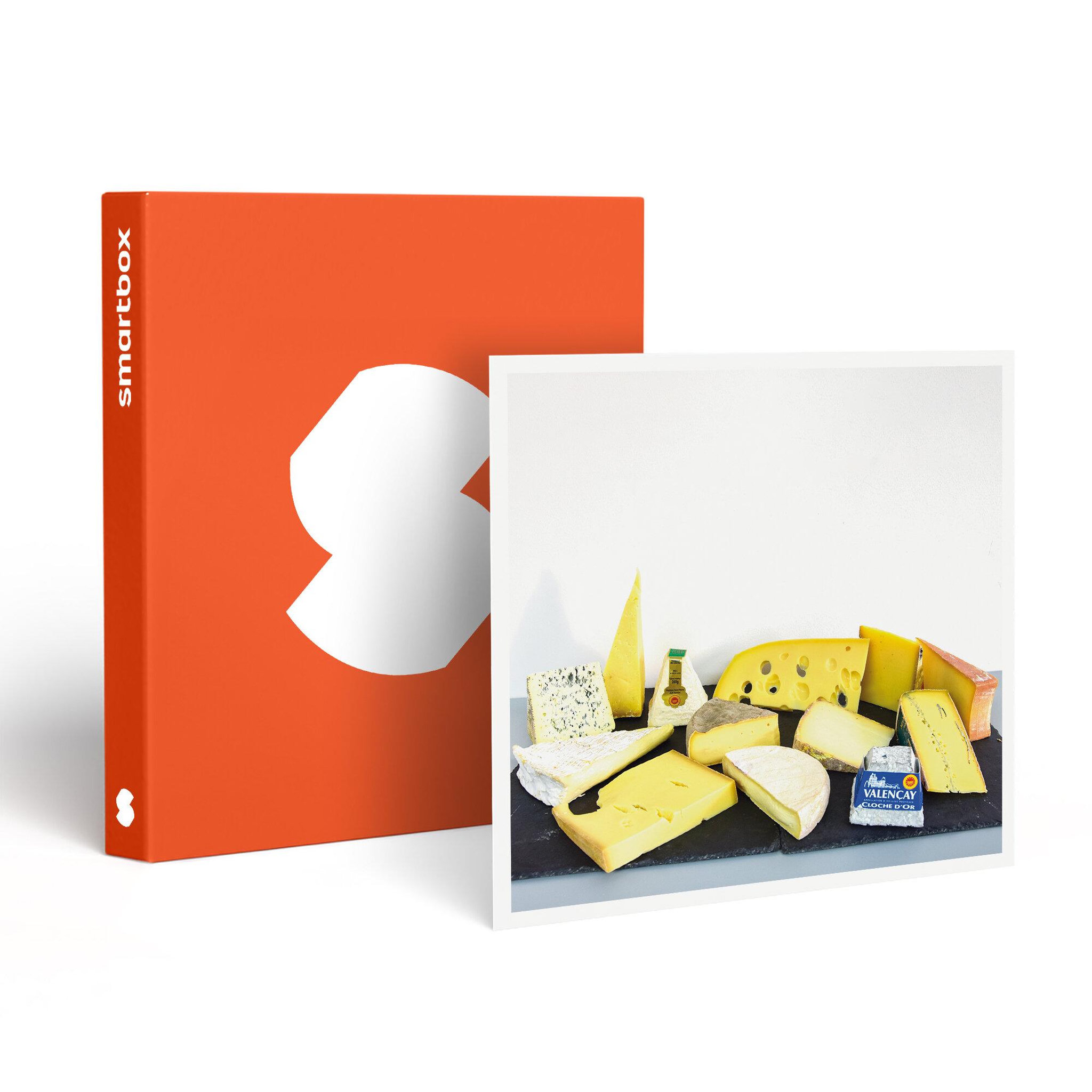Smartbox Assortiment de 13 fromages du terroir à déguster chez soi - coffret cadeau gastronomie