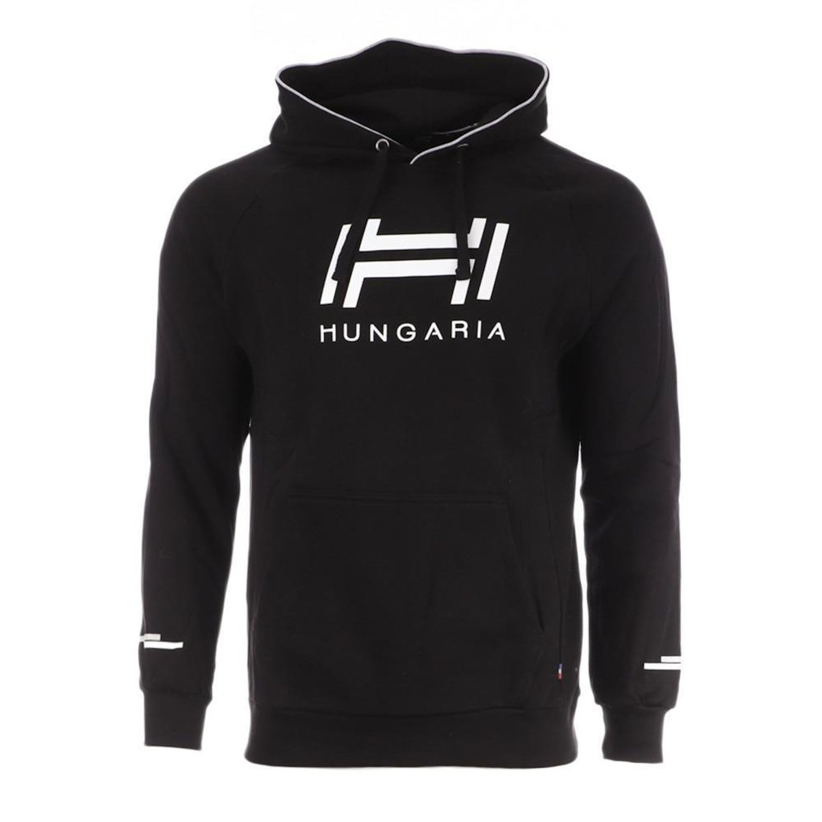 HUNGARIA Sweat Noir Homme Hungaria Wells