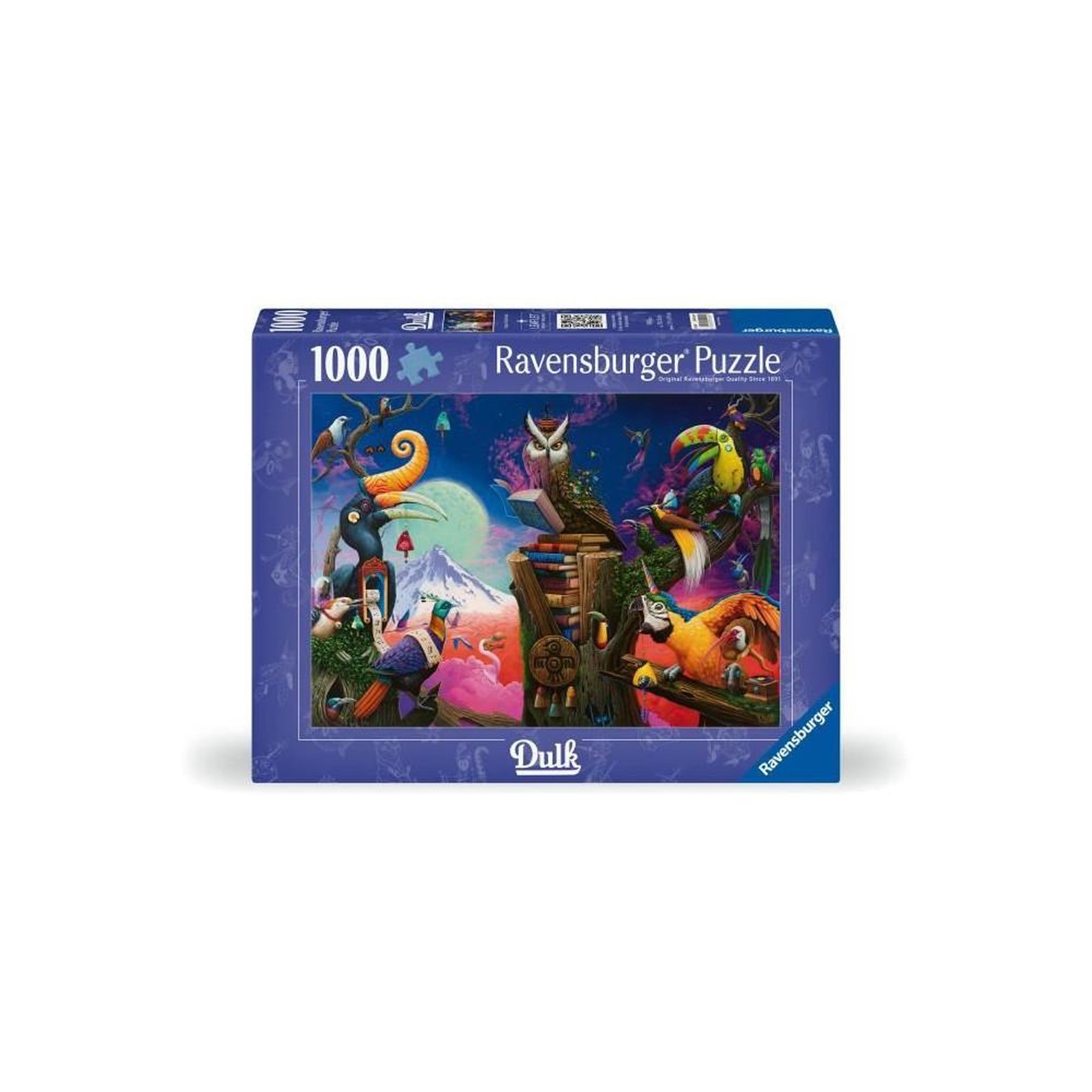 RAVENSBURGER Puzzle 1000 pièces - Chants des oiseaux disparus - Multicolore - Dès 14 ans - Ravensburger