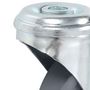 Voir la diapositive 5 : VIDAXL 4 pcs Roulettes pivotantes a trou de boulon 75 mm