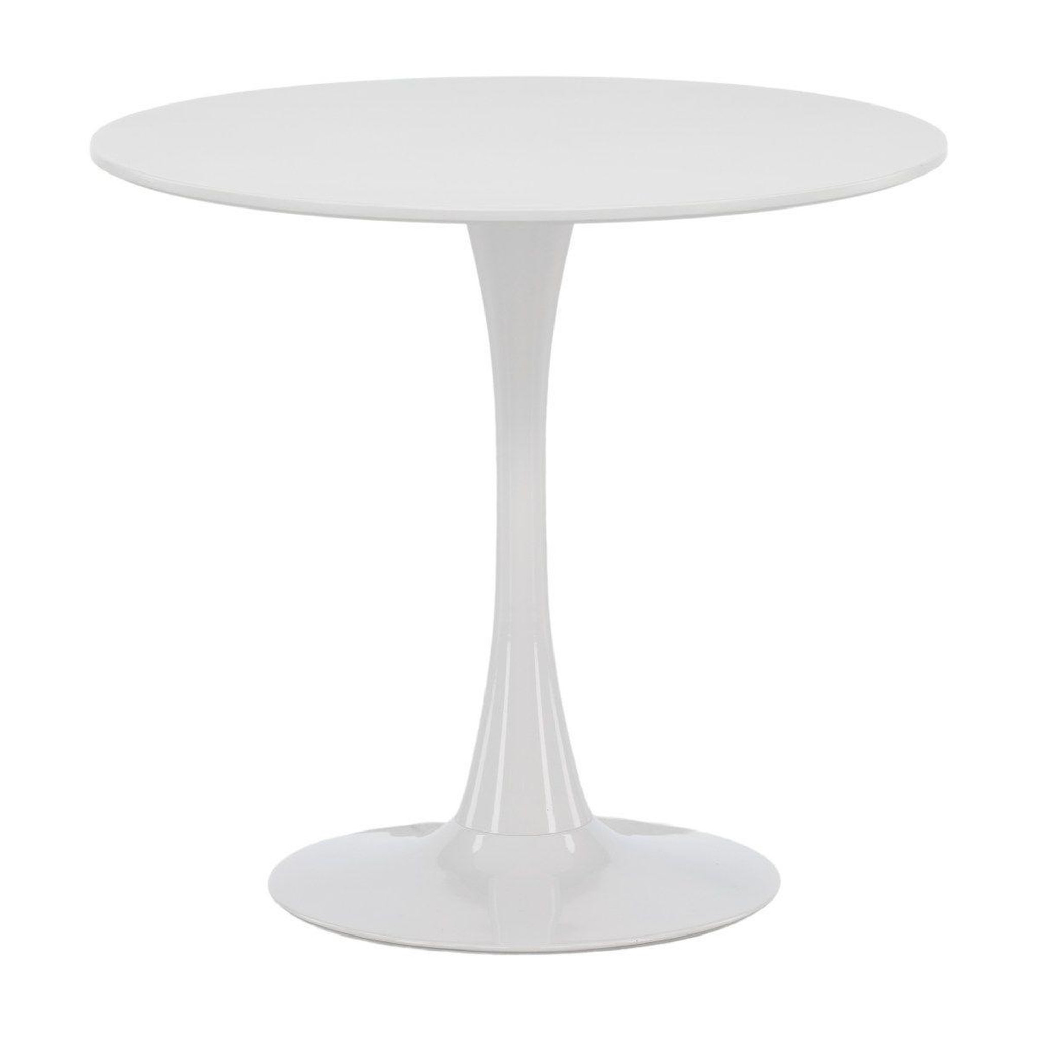 Paris Prix Table à manger ronde  hamden  80cm blanc