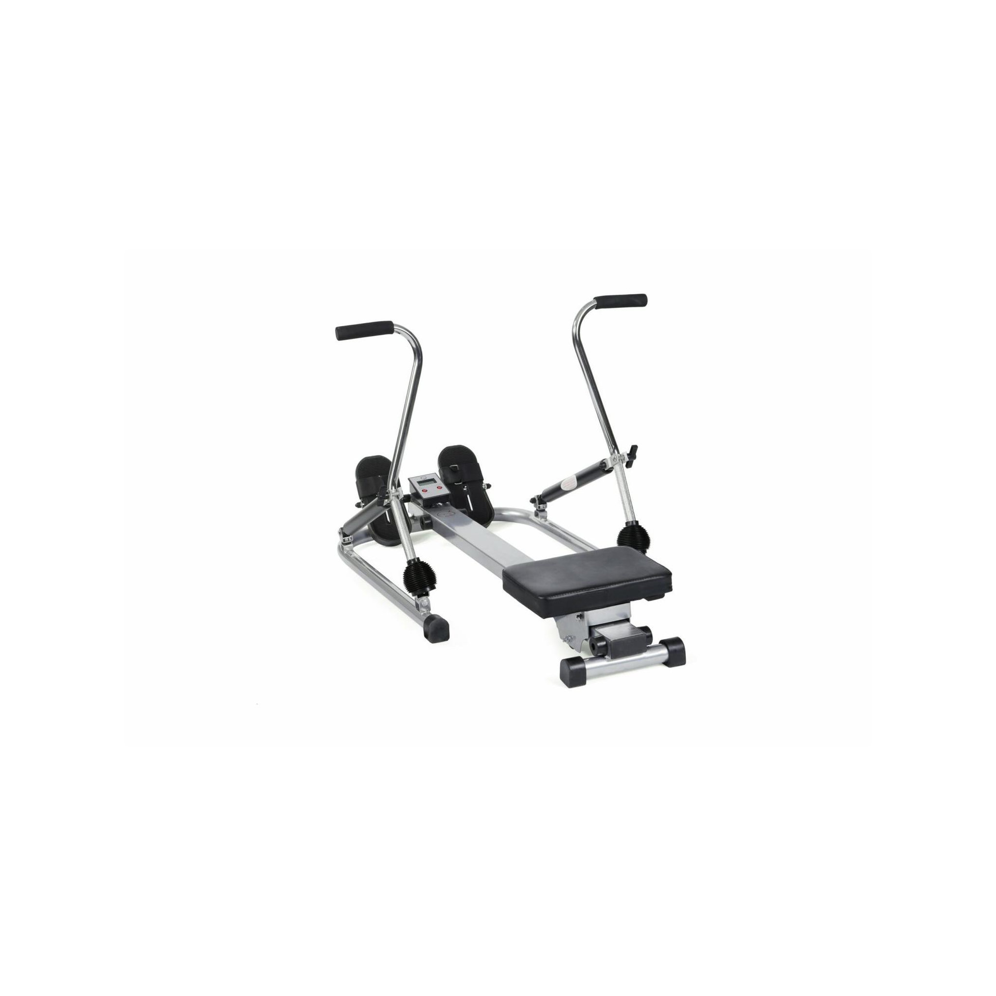 O'Fitness Rameur d'appartement scandinave - o'fitness - compteur 5 fonctions - en acier