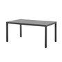 Voir la diapositive 6 : MARKET24 Ensemble repas de jardin : Table 160 cm + 6 chaises - Structure en aluminium - Gris anthracite