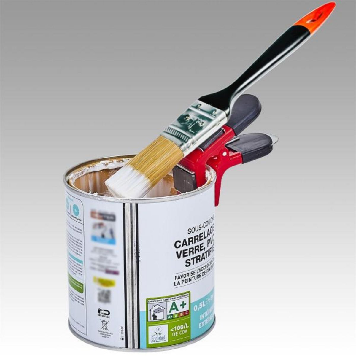 Paris Prix Porte Pinceau Magnétique  Peinture  7cm Noir