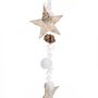 Voir la diapositive 2 : ATMOSPHERA Guirlande de Noël Bois  Marron Glacé  140cm Naturel
