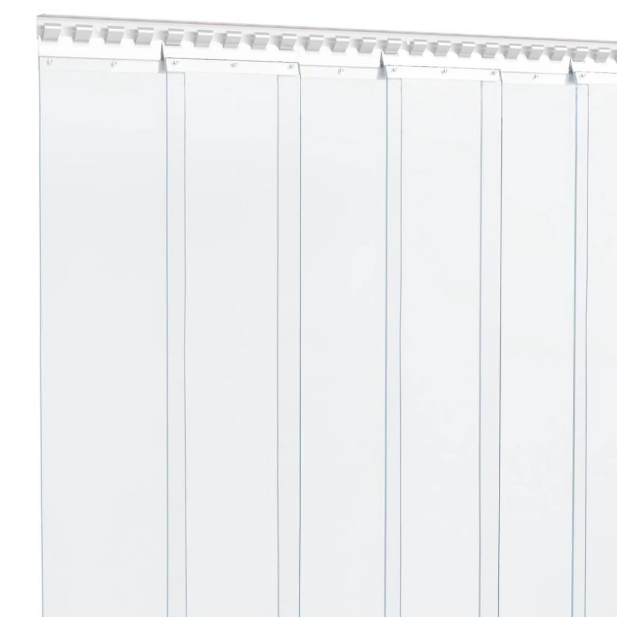 VIDAXL Rouleau de rideau en bande PVC 2,6 mm x 300 mm 25 m