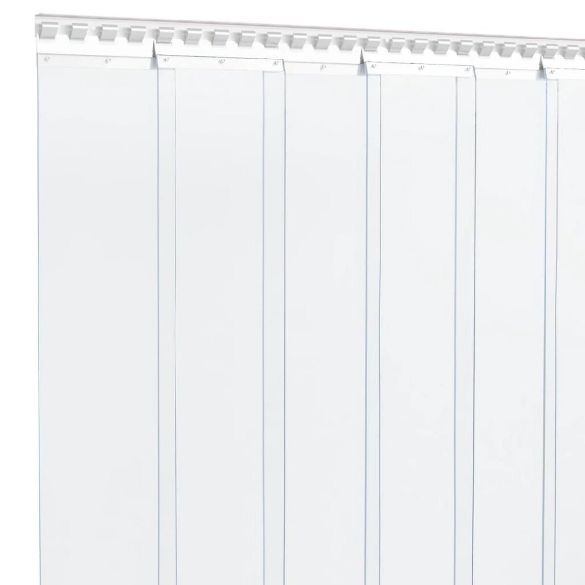 VIDAXL Rouleau de rideau en bande PVC 2,6 mm x 300 mm 25 m