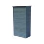 Voir la diapositive 4 : Habitat et Jardin Armoire de jardin  Space  - 87 x 46.5 x 160 cm - Bleu ciel