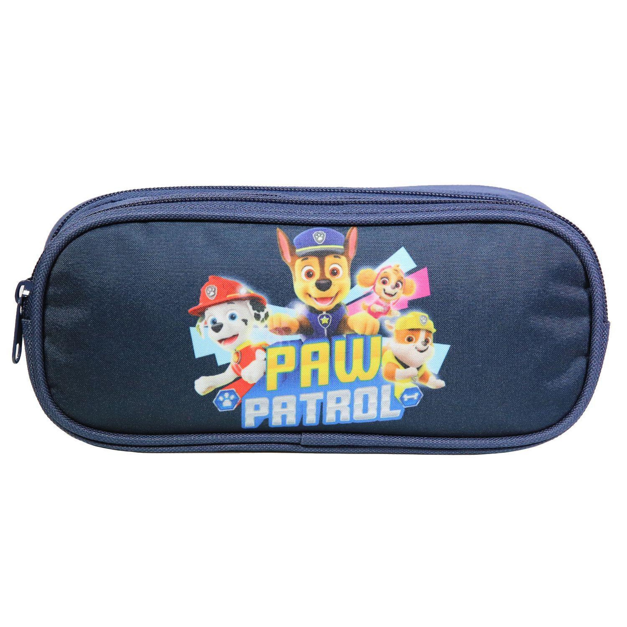 Bagtrotter BAGTROTTER Trousse scolaire 2 compartiments Pat'Patrouille Bleue