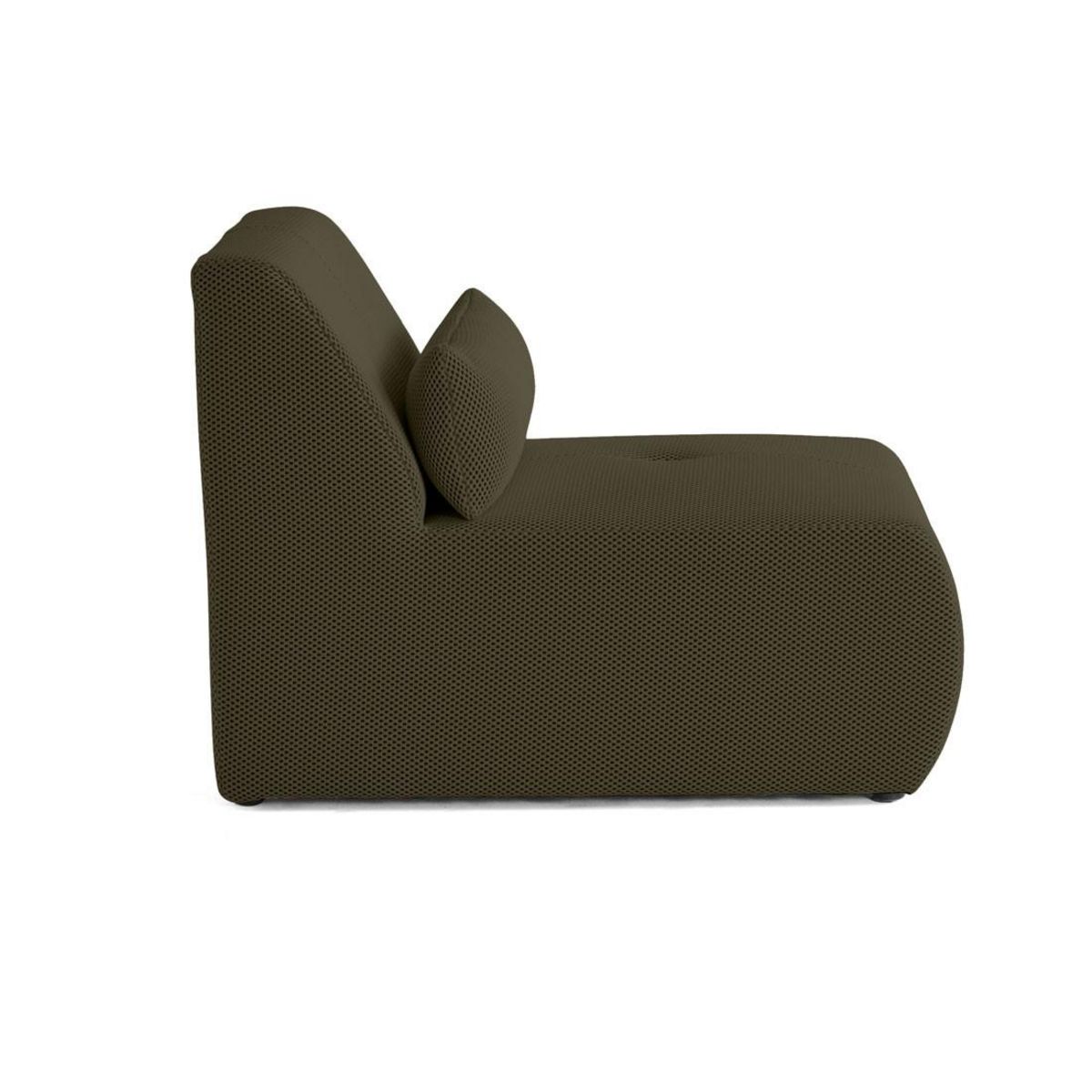 LISA DESIGN Onyx - fauteuil sans accoudoirs - en tissu mailles 3d
