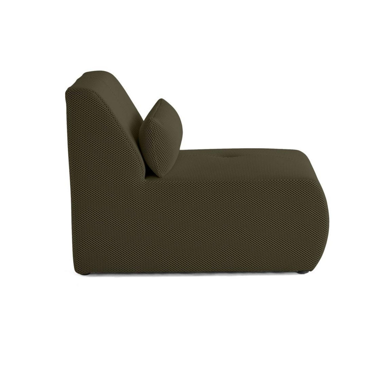 LISA DESIGN Onyx - fauteuil sans accoudoirs - en tissu mailles 3d