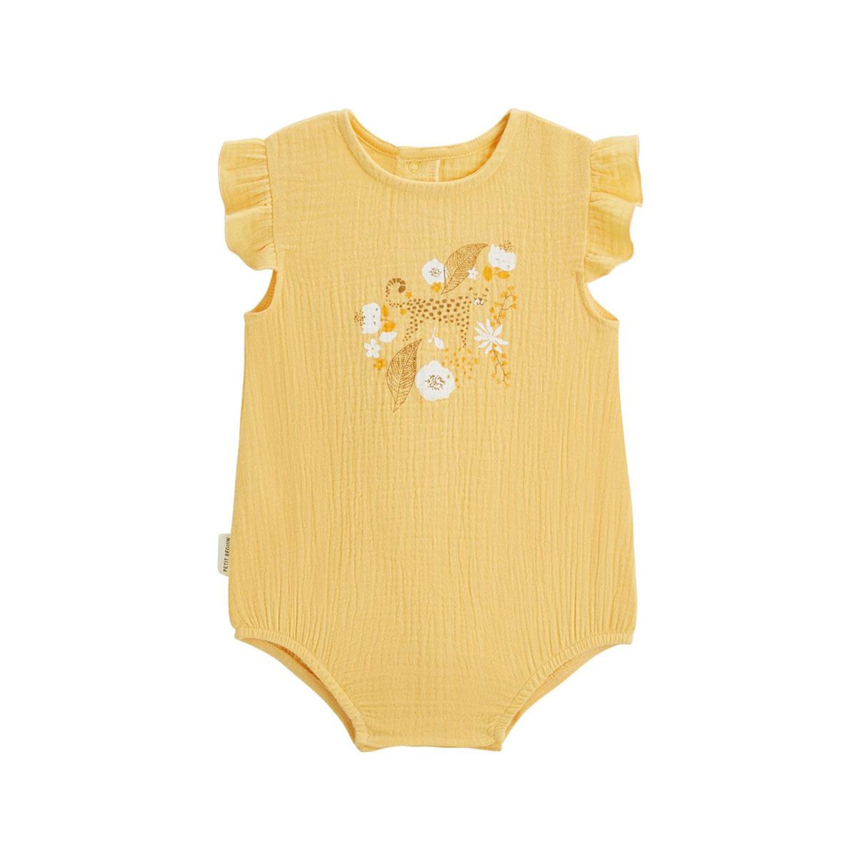 Petit Béguin Lot de 2 bodies bébé bloomer Ciao Milano