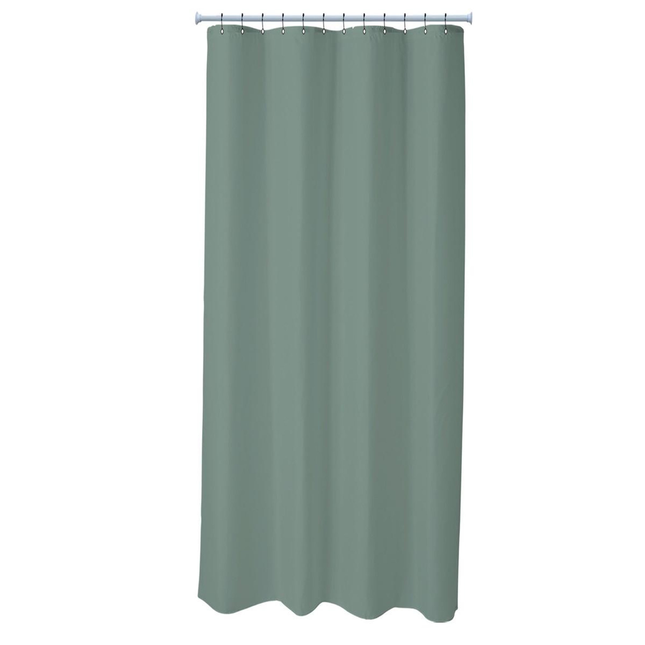 Voir la diapositive 1 : GUY LEVASSEUR Rideau de douche uni en polyester essentiel