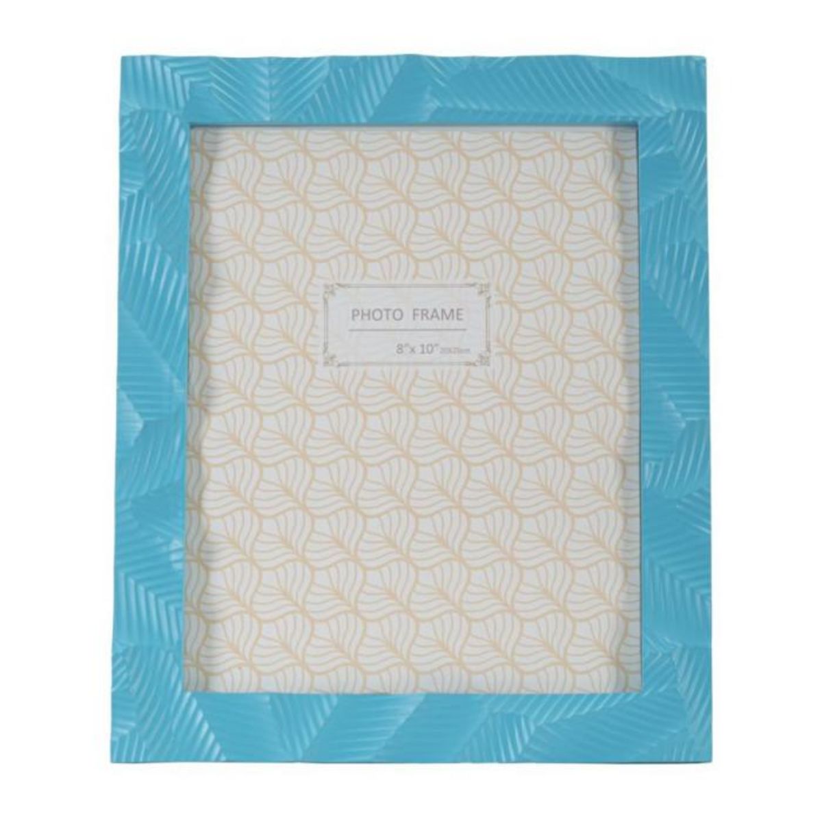 Paris Prix Cadre Photo Déco en Résine  Light  20x25cm Bleu Clair